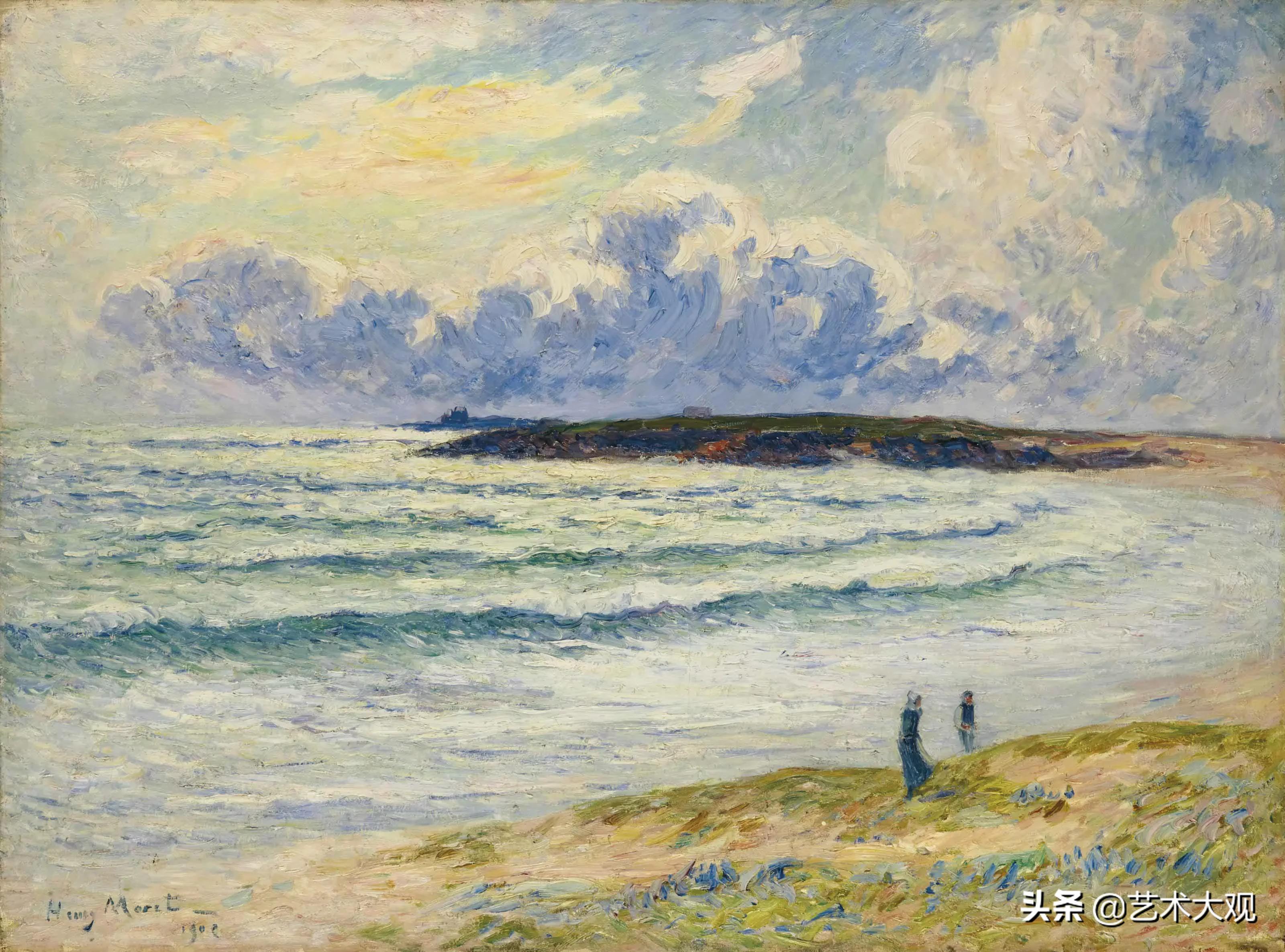 丹麦画家蒙森德风景油画作品欣赏,马丁里科油画作品欣赏