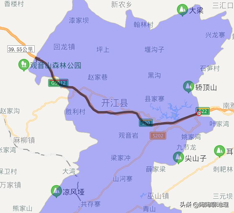 达州高速2020,达州各区县高速公路里程