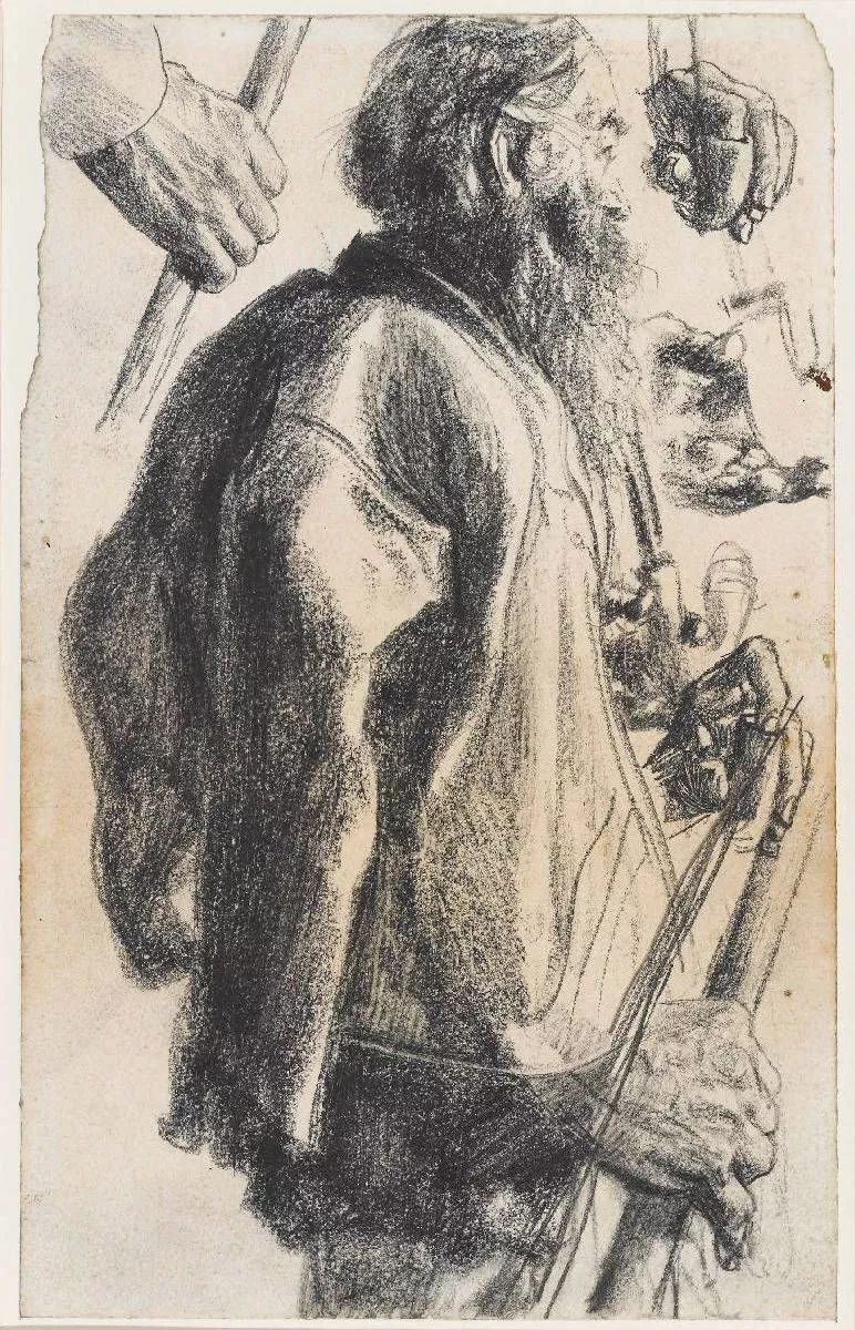 速写解析视频教程,门采尔素描速写欣赏