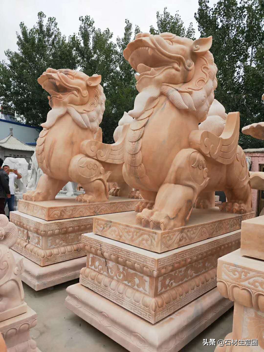 镇江丹徒区石雕貔貅,石雕貔貅多少钱一对