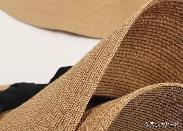 无顶防晒草帽最新款,海边今年最洋气的黄色防晒草帽