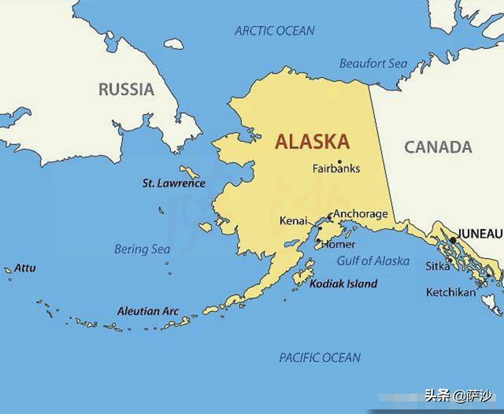 1867年购买阿拉斯加,1867年阿拉斯加