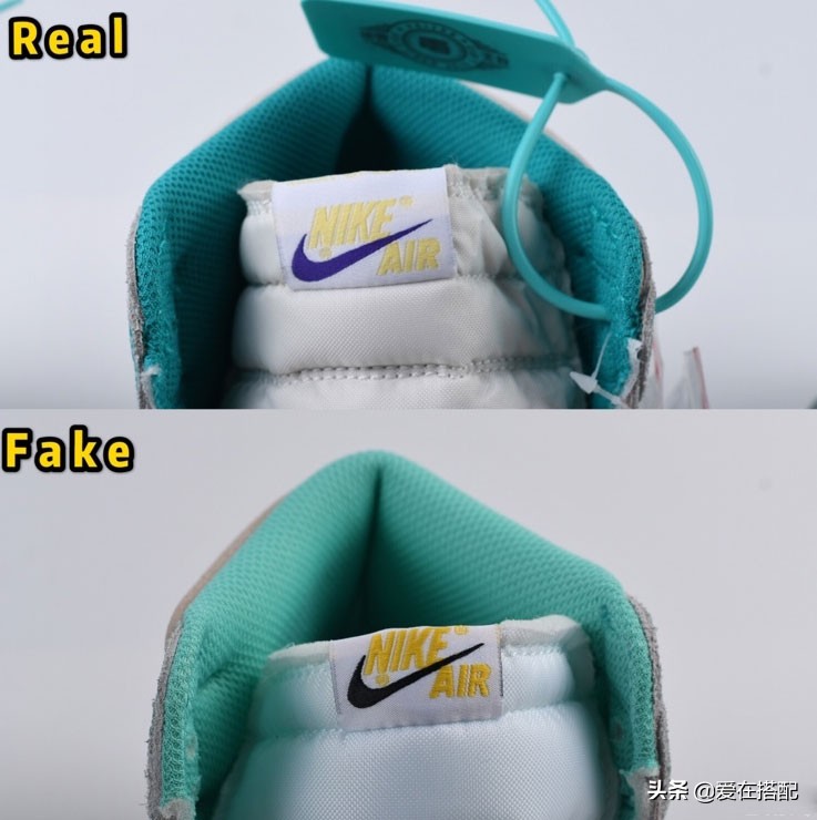 一招辨别aj1蒂芙尼绿真假,怎么看aj1蒂芙尼真假