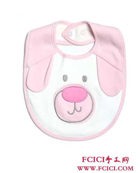 围嘴儿怎么制作,儿童围嘴裁剪方法