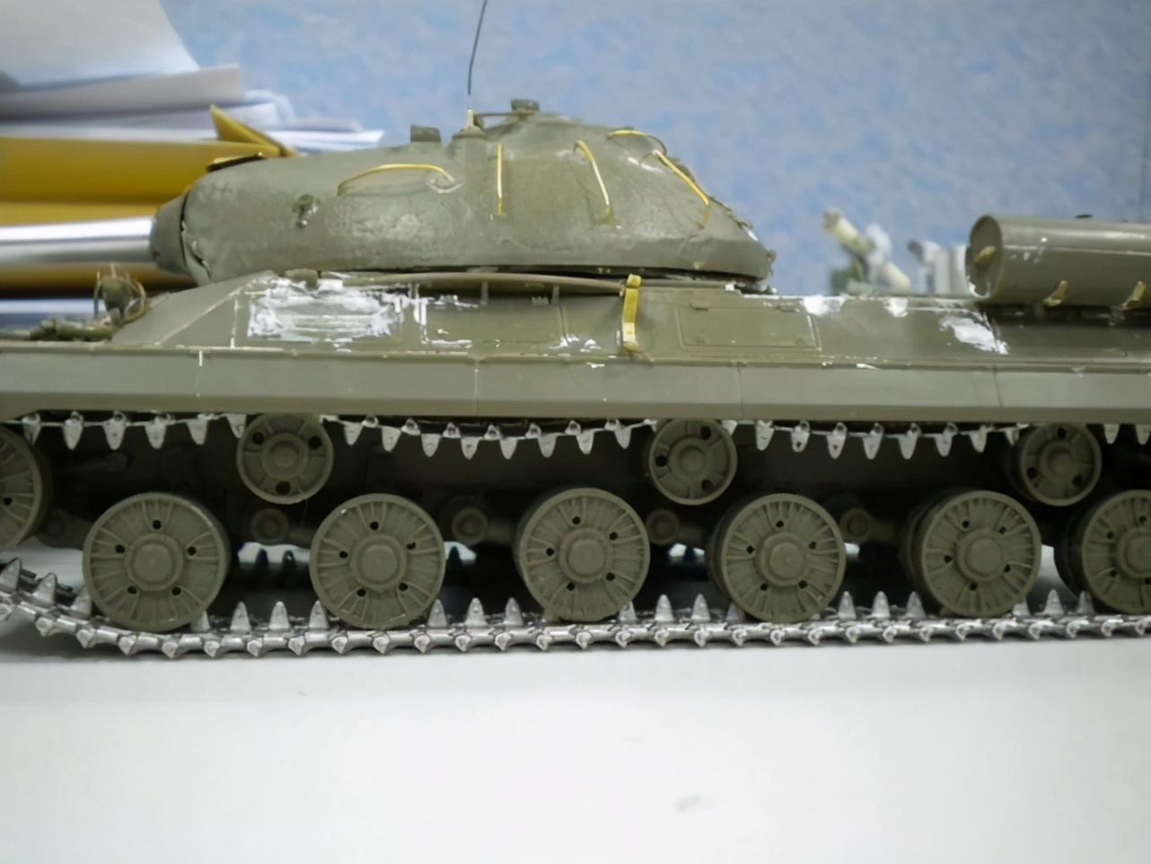 45元塑料坦克模型，精心制作半年，完工时太逼真！一万元也不卖