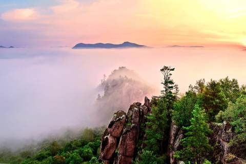 世外桃源仙游,南岔仙翁山山顶