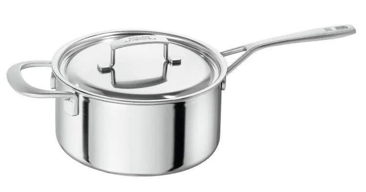 雪平锅和铸铁锅的区别,不锈钢雪平锅304加厚家用