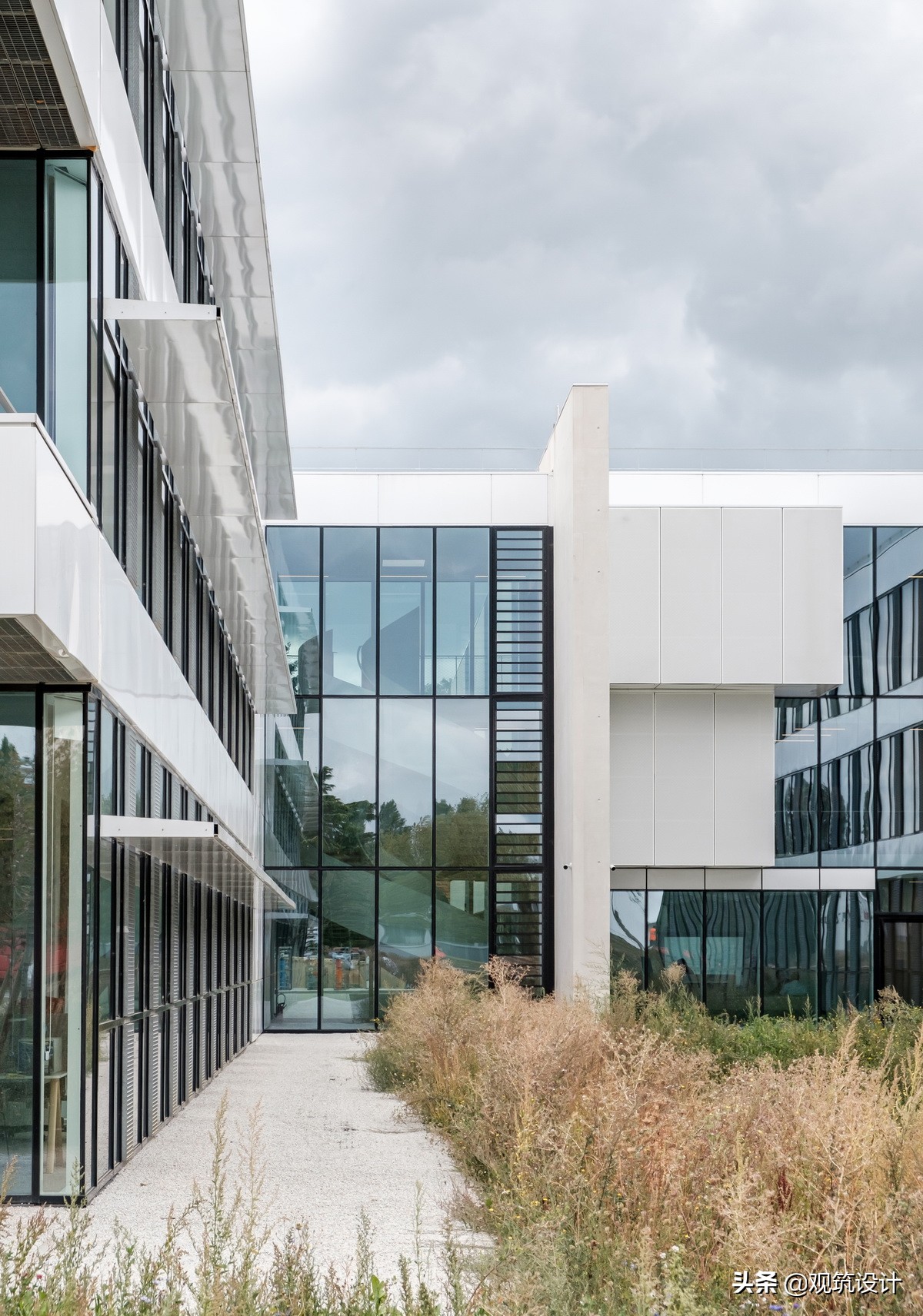 轻盈透明，曲直线的共舞：液化空气集团总部