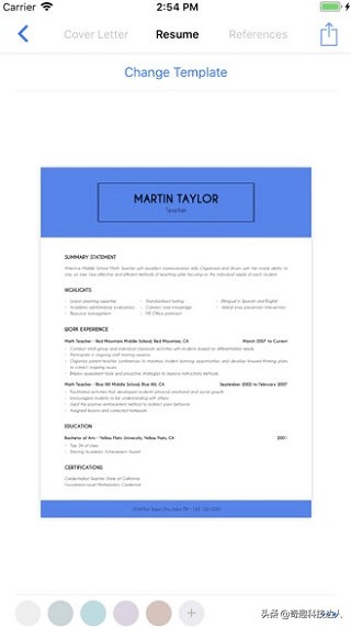 一份最基本的简历生成器,什么软件可以自动生成简历