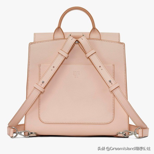 mcm中古包牛角包粉色,mcm秋冬值得入手的包