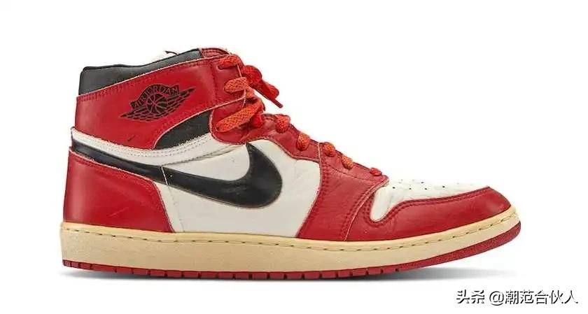 乔丹1985年比赛亲穿AJ1芝加哥被拍卖