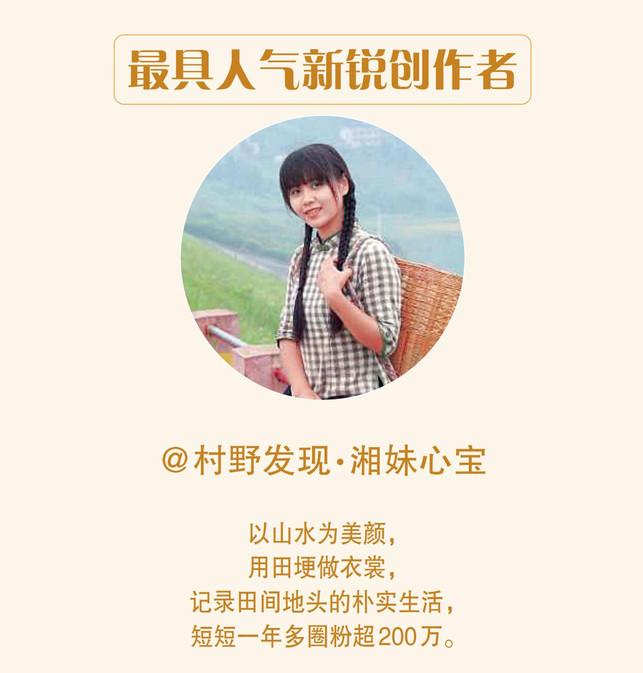 2020年“金稻穗”奖出炉，“李子柒”再次上榜，这些“三农”内容创作者有哪些风采