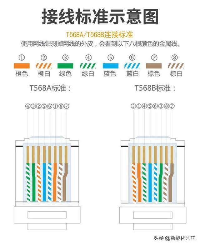 模块化水晶头,弱电水晶头制作方法
