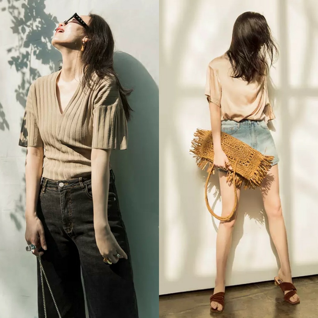 高级雾感裸色系,显干净的裸色系