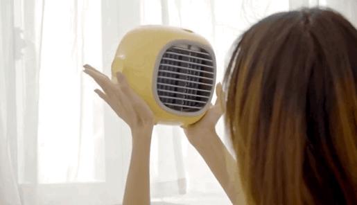 夏季小风扇静音喷雾,消暑降温小风扇