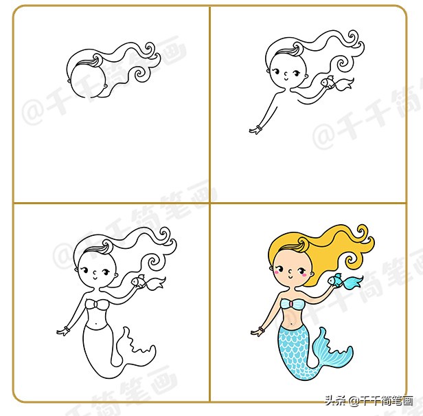 关于童话故事的手抄报简笔画,童话故事简笔画儿童视频