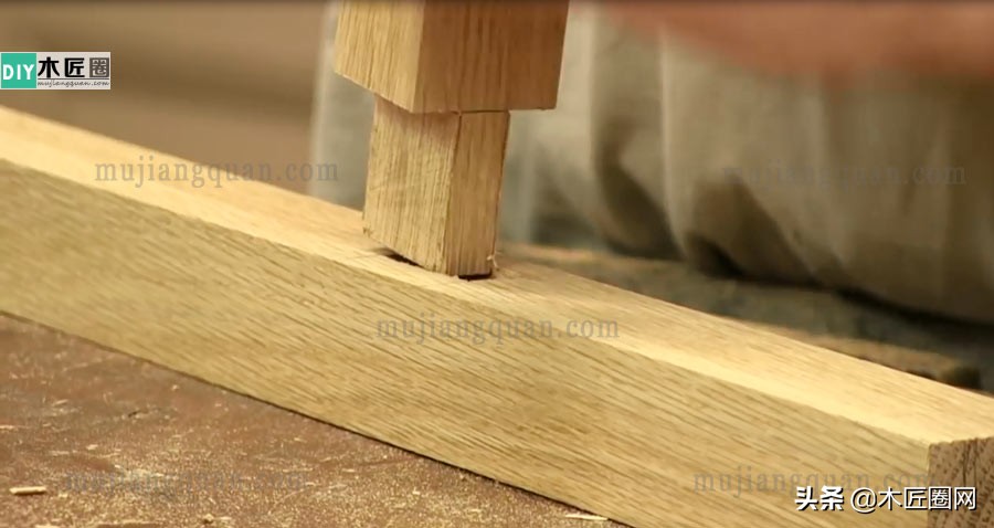 木匠手艺榫卯结构制作,木匠榫卯制作教程