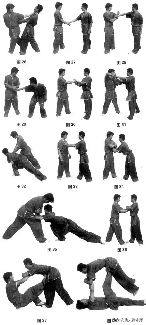 少林三十六路擒拿绝技教学,少林擒拿术讲解