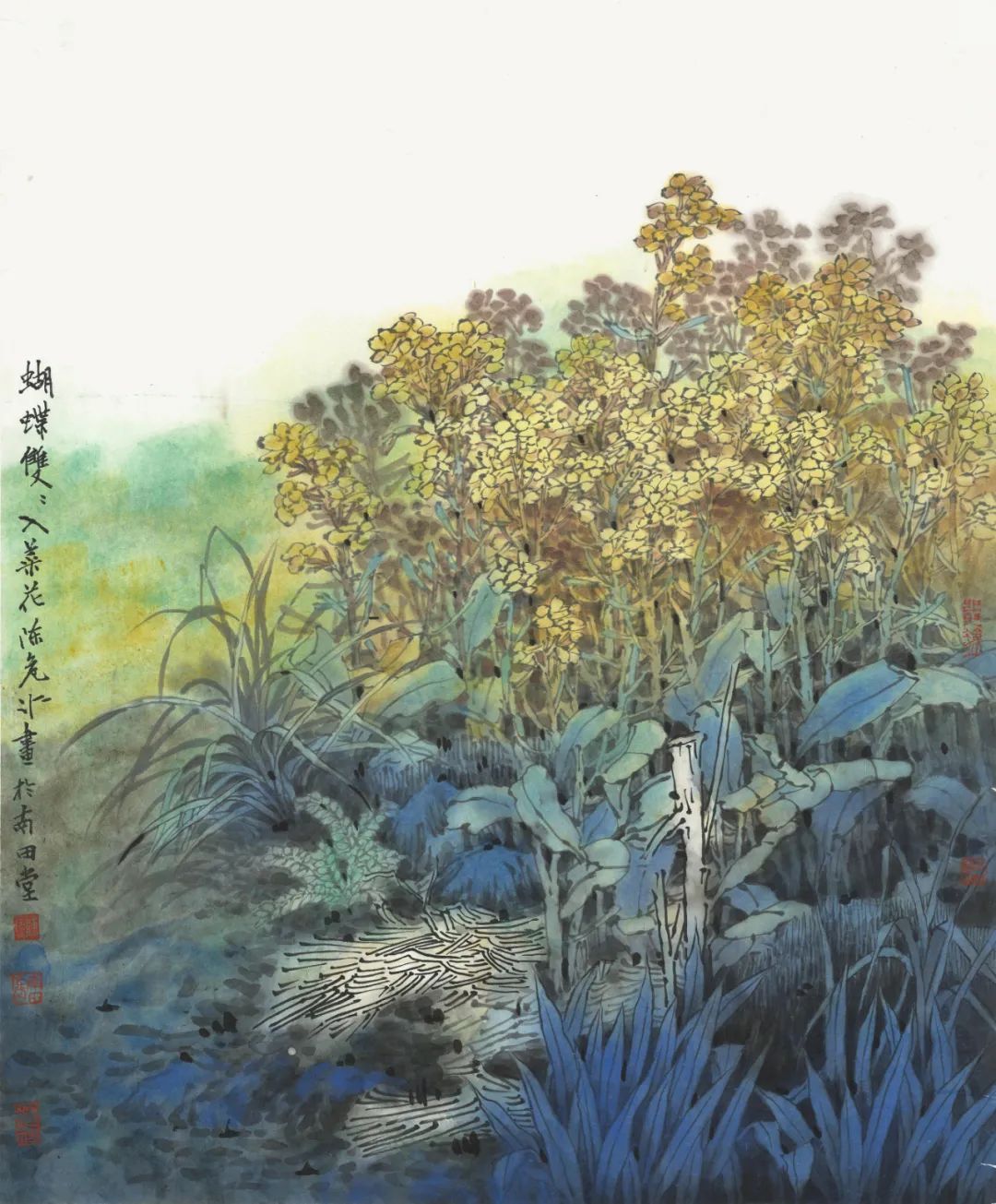 充满诗情画意的山水田园风光,慢慢体味令人陶醉的田园山水韵味