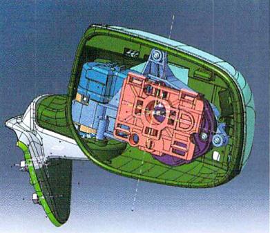 汽车后视镜的专利背景技术,汽车后视镜生产制造工艺流程