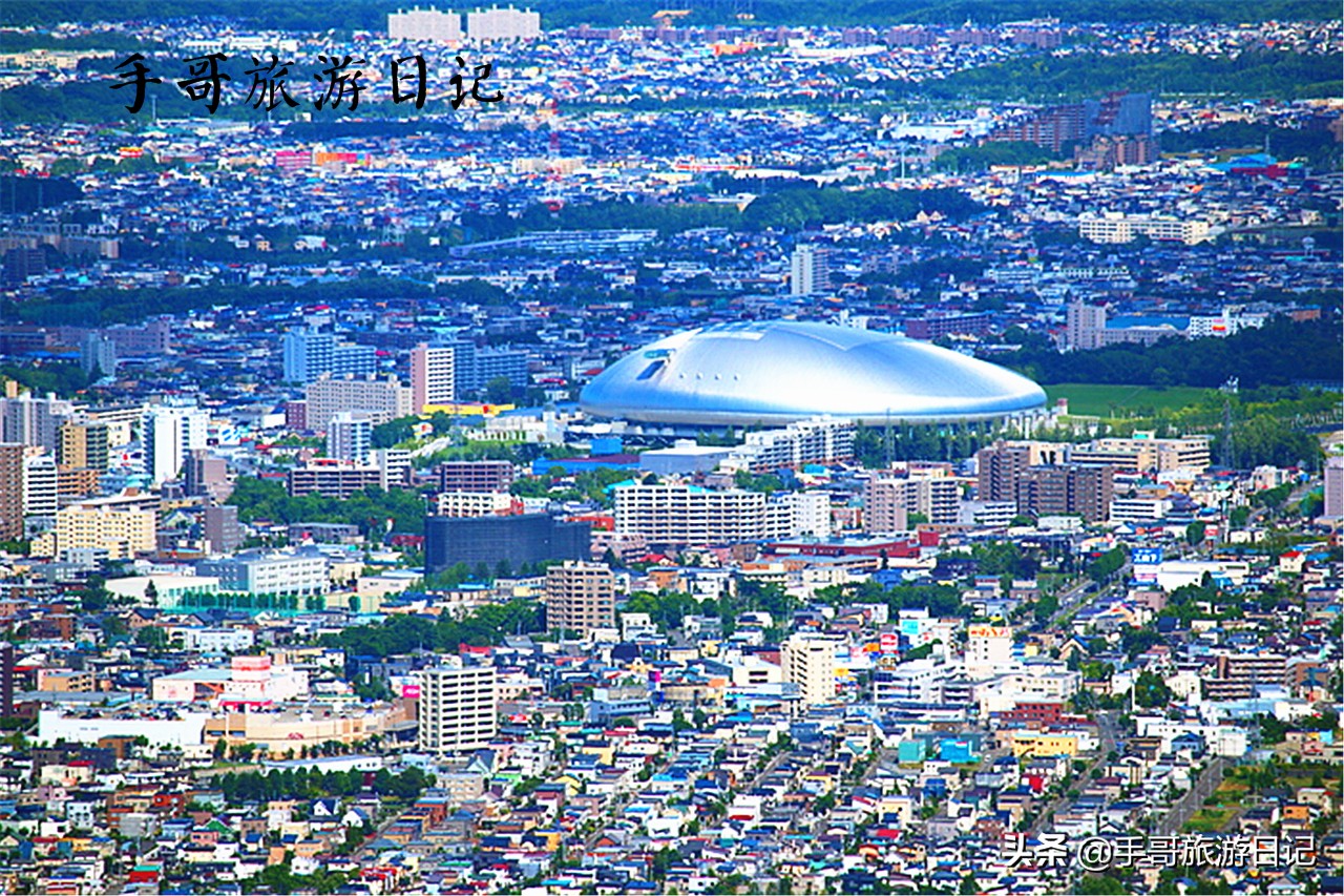 北海道电视塔,北海道札幌景点地图