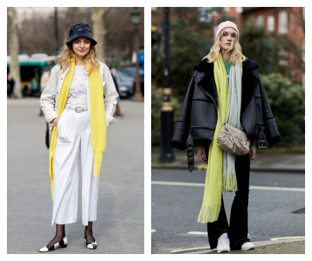 时尚轻奢感明星系列羊羔绒围巾,最潮的围巾的15种戴法超级实用