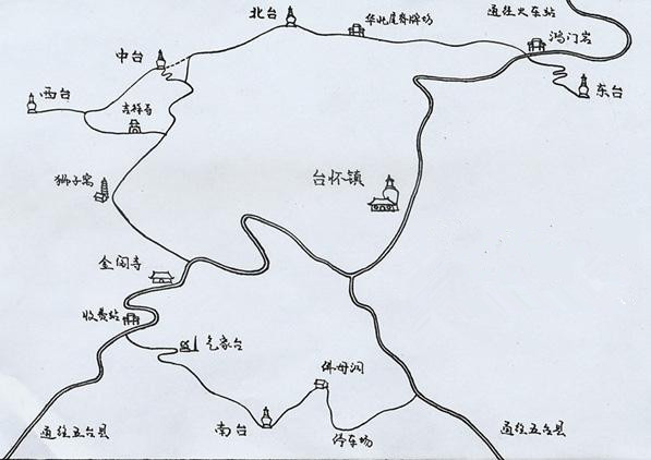 十大名胜古迹山西五台山,山西五台山风景秀丽建筑精巧
