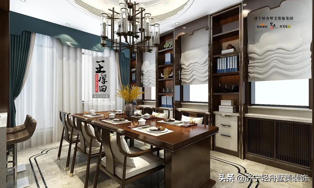 刘老师新中式装修设计方案,新中式装修设计别墅