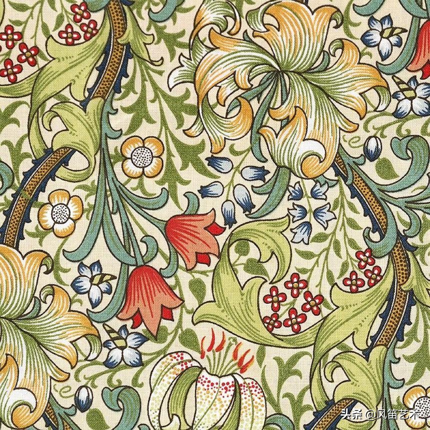 “图案之王”威廉·莫里斯，成就跨越百年的时尚