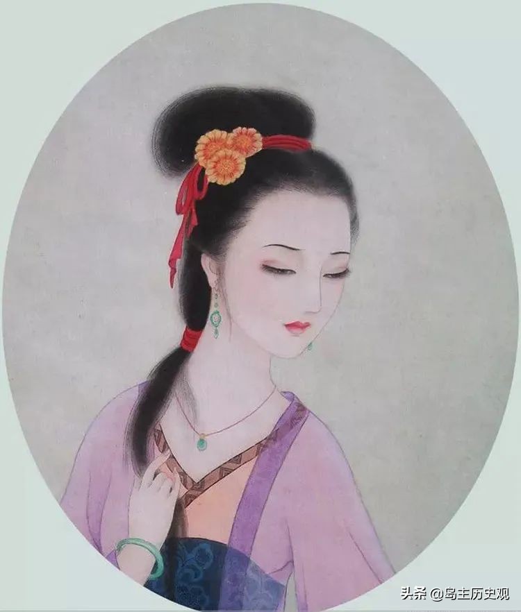 才女一幅画,尽是些圈圈点点,里面却藏着一首思夫词,太含蓄了