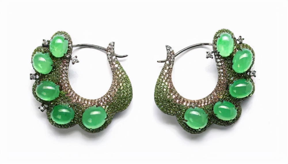 七彩云南孔雀系列翡翠珠宝首饰图片赏鉴-众享珠宝,乐大福