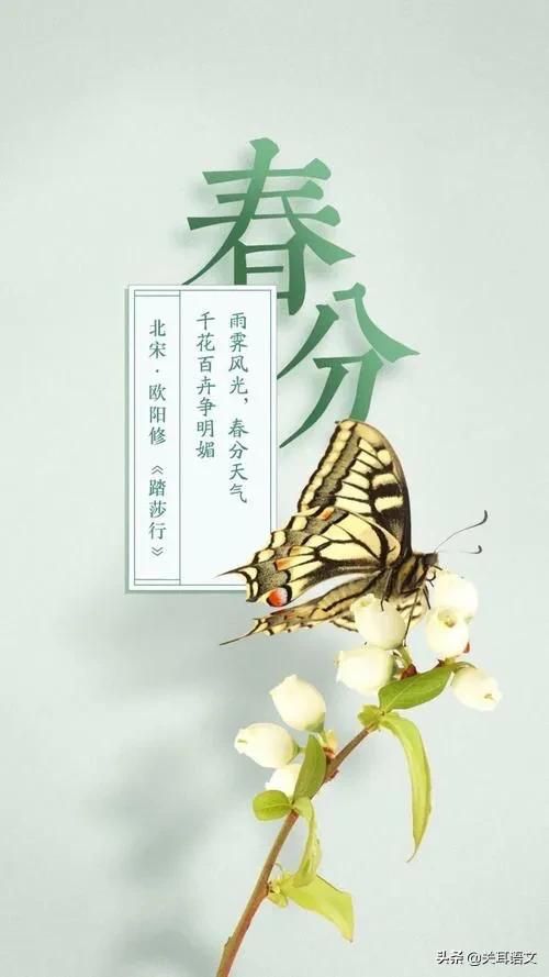 二十四节气春分歌词,二十四节气春分