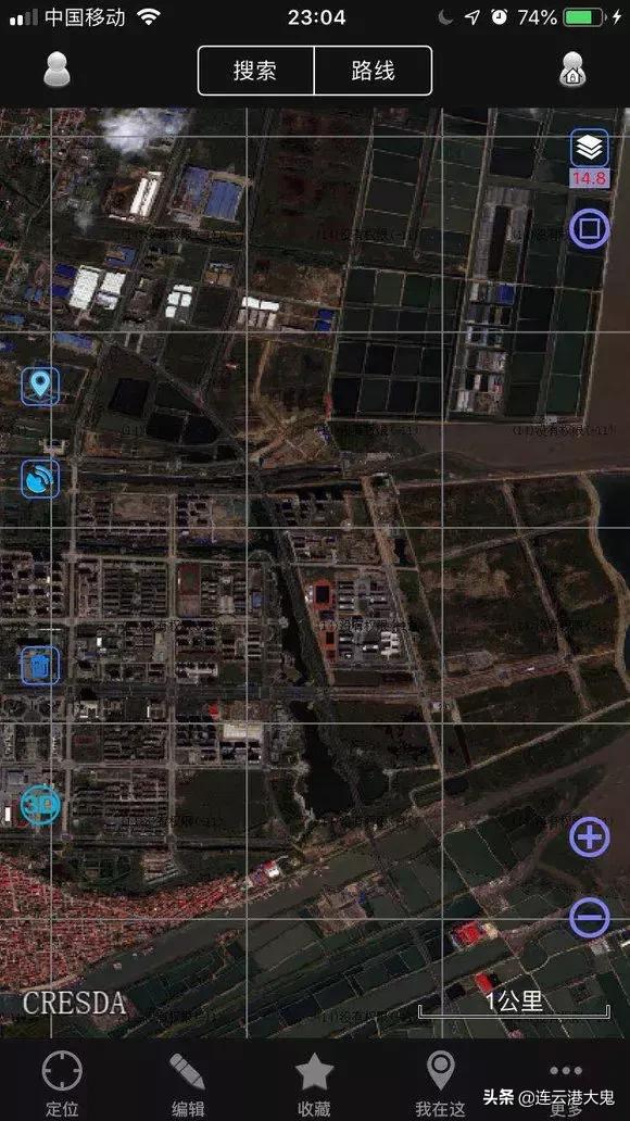 赣榆区新城地图,赣榆卫星地图