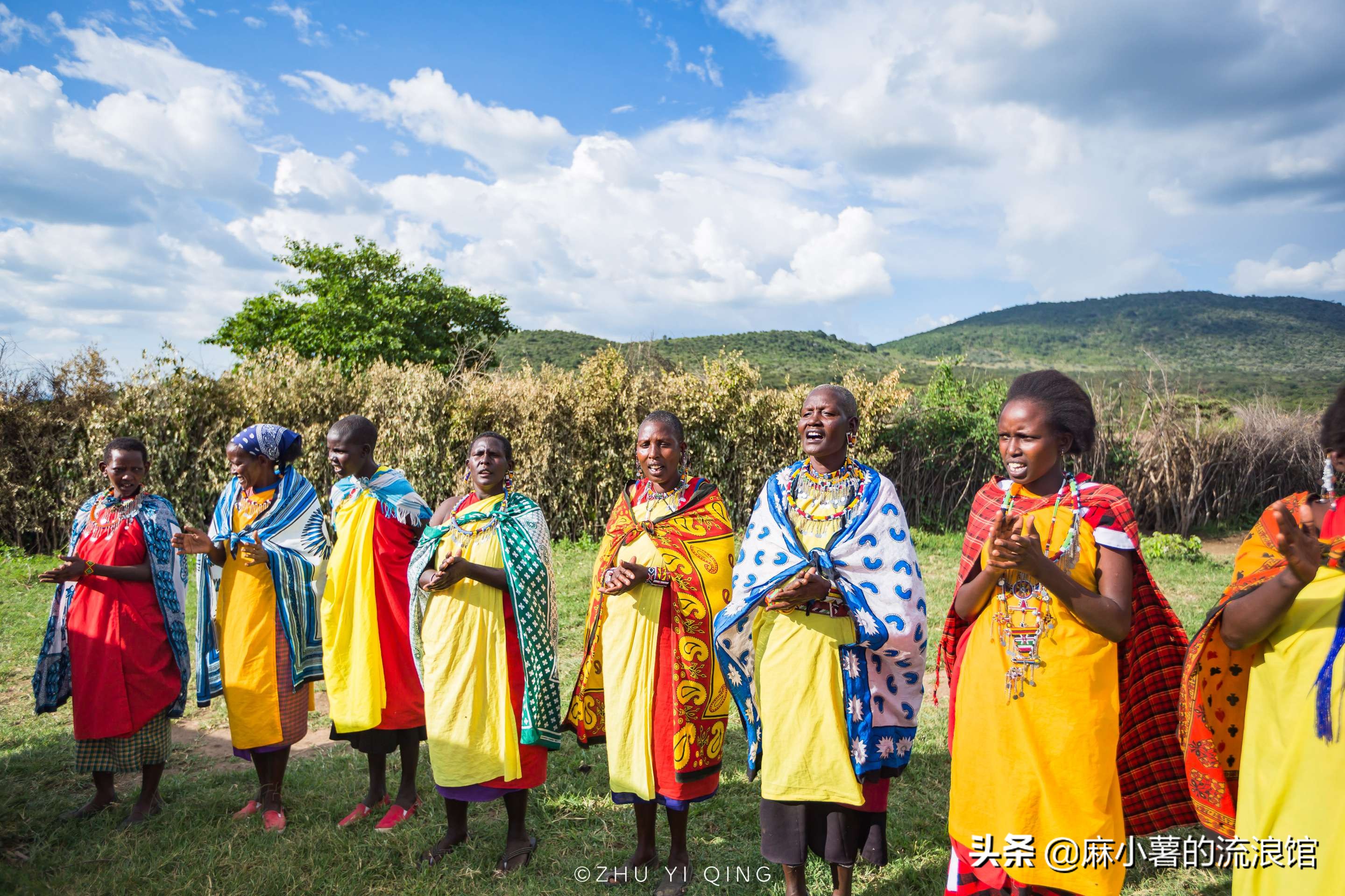 非洲草原隐居着一神秘部落，肯尼亚马赛人，弹跳力十足出门带木棍