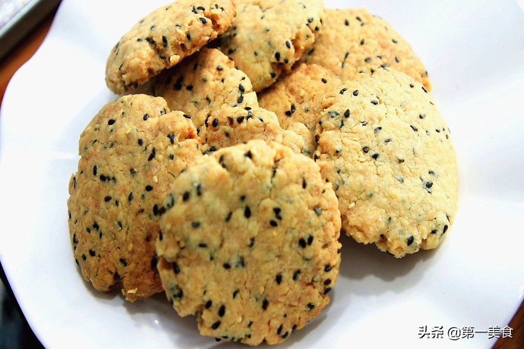 可以泡着吃的桃酥,桃酥吃着酥就是不成型