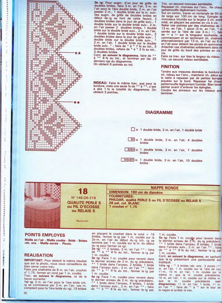 有漂亮的台布钩针图解吗,钩针编织桌布盖巾教程