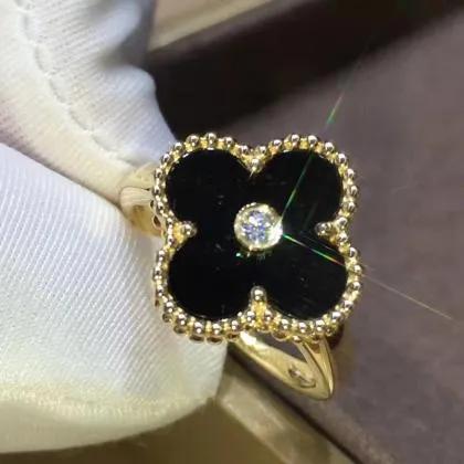 梵克雅宝四叶草戒指价格和图片,梵克雅宝四叶草项链为啥那么贵