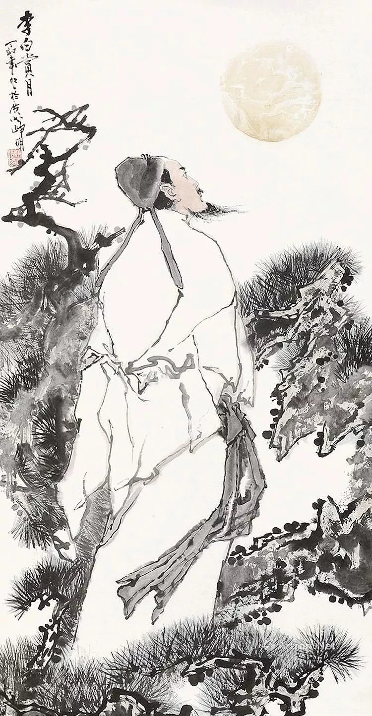 李白经典诗句古月曾经照古人,李白诗中的月传递了怎样的情感