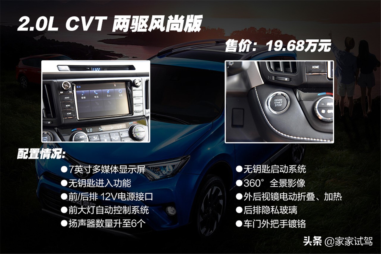 新车丰田荣放rav4,新车丰田rav4荣放09产多少钱