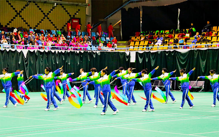 舞动中国健身操比赛一等奖,健身操舞美丽中国