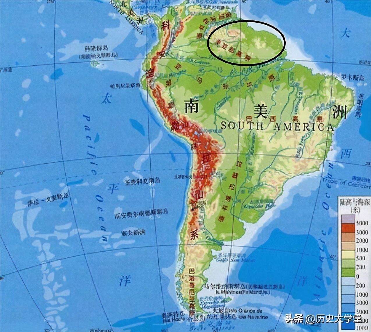 名字相同的两个国家,南美洲和北美洲名称的由来
