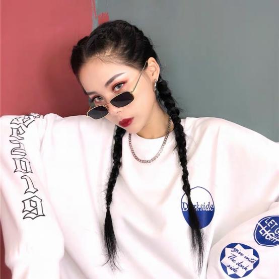 潮流港风穿搭,复古港风休闲显瘦穿搭