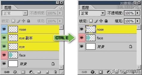 ps怎么合并图层,ps合并图层的方法
