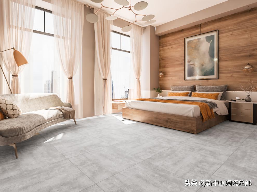 撞色灰色瓷砖效果图,瓷砖中灰色和浅灰色哪个更显高级