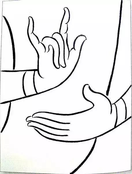 敦煌石刻美学,敦煌佛手印高清大图