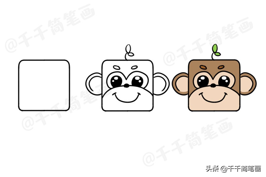100个动物简笔画老虎,30种动物简笔画