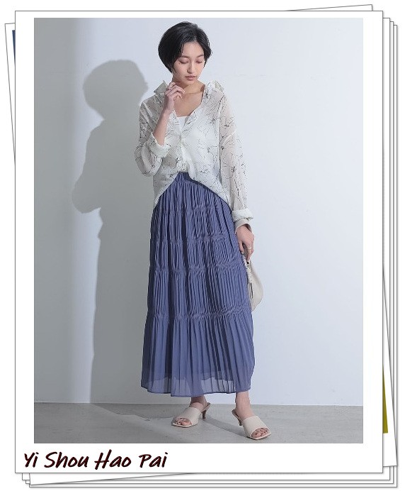 透明衬衫的时尚搭配20例，优雅出众