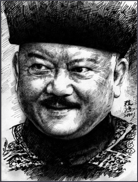 最近很火的素描人物明星,100张素描100位明星