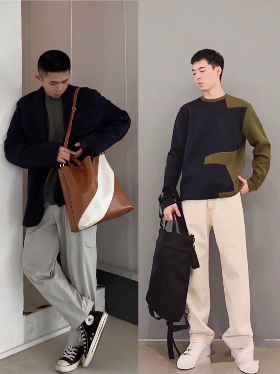 170腿短的男生怎样穿搭,170斤175cm腿短的男生穿搭