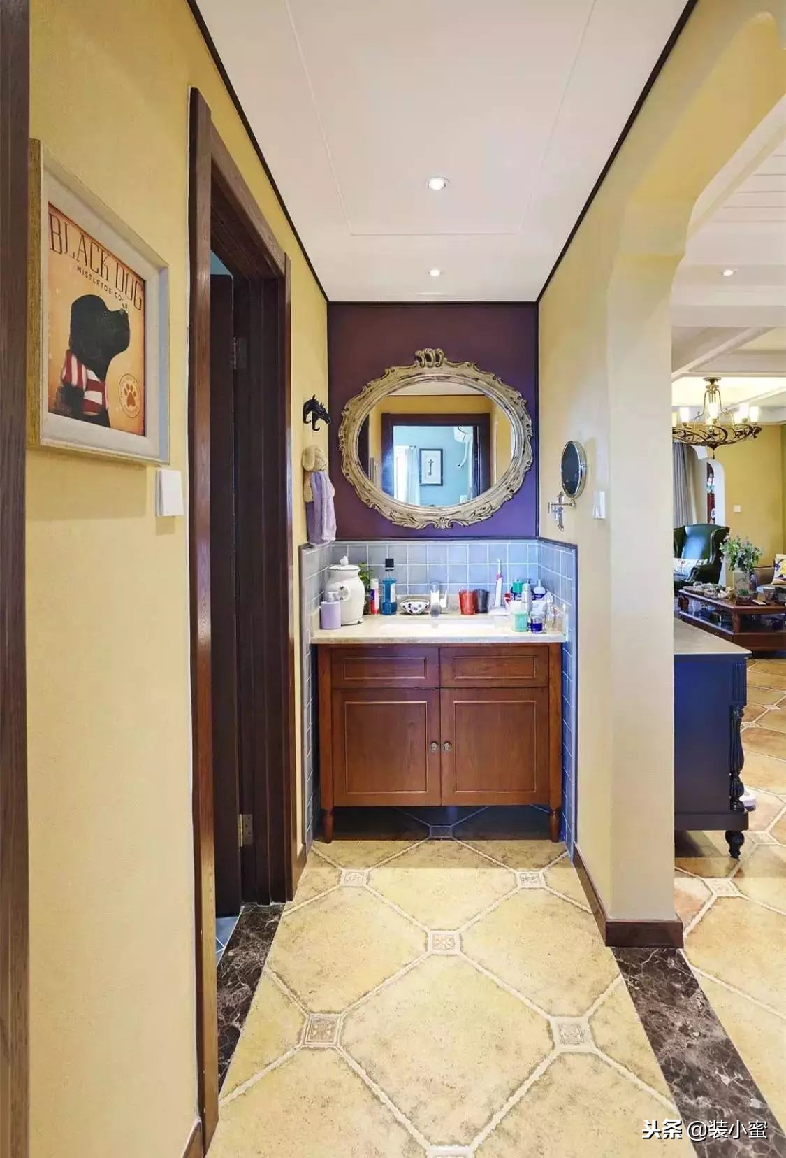 过门石铜扣条,过门石扣条效果图